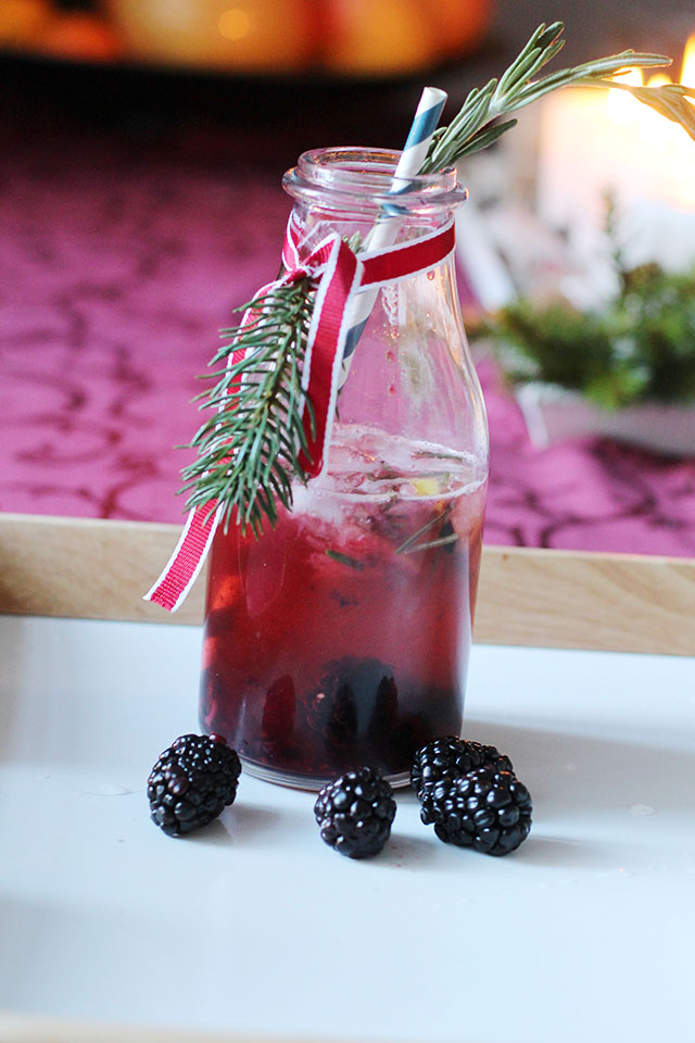 christmas berry appetizer