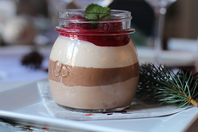triple chocolate mousse