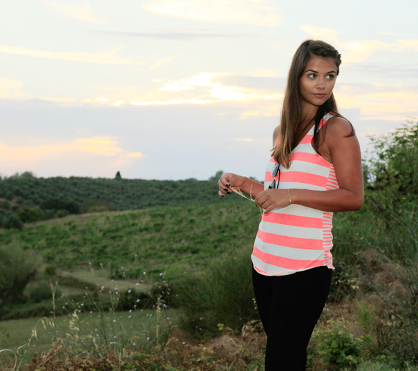 sunset & neon colours