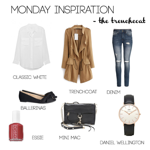 monday inspiration – the trenchcoat