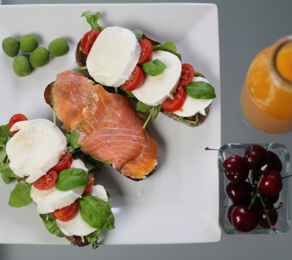 Snack – getoastete Brote