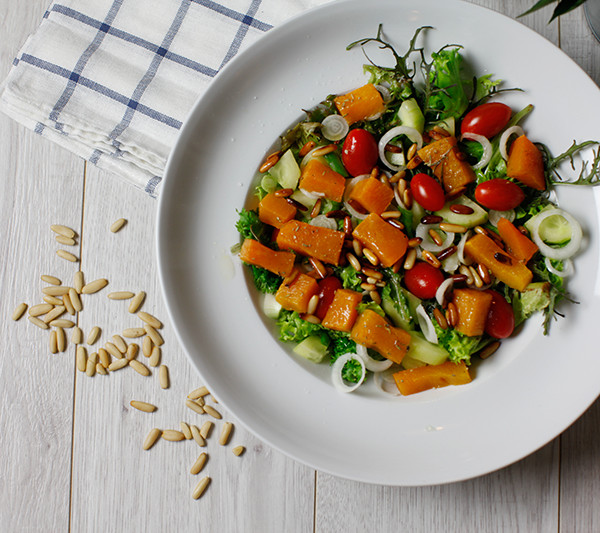 #7blogger 7rezepte – Kürbissalat