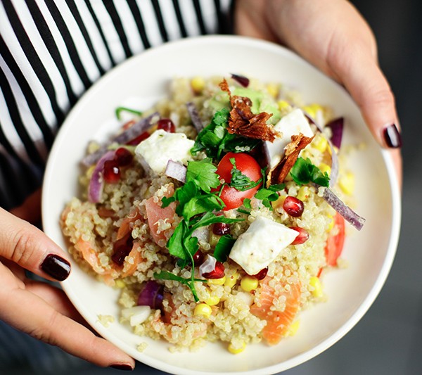4 Weeks of Fitness – 15 Minuten Quinoa Salat