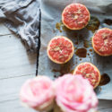 Grapefruit aus dem Rohr